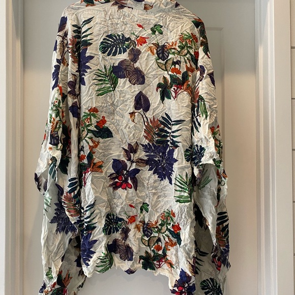 Tropical print Kimono one size - Picture 4 of 4
